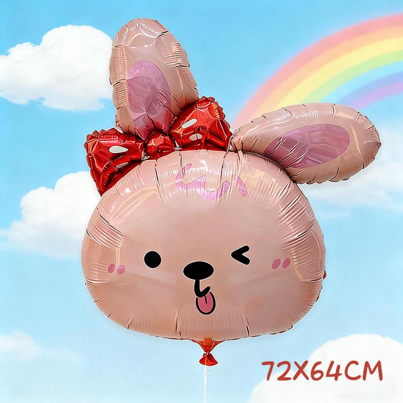 Милые Мультяшные Животные Фольгированные Шары для Первого Дня Рождения Ребенка или Украшения Детского Праздника
