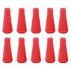 10 Pcs Soft Rubber Arrowheads Shooting Game Practice Tip Rubber Arrow Tip for Shooting Peactice Accessories Durable  Red