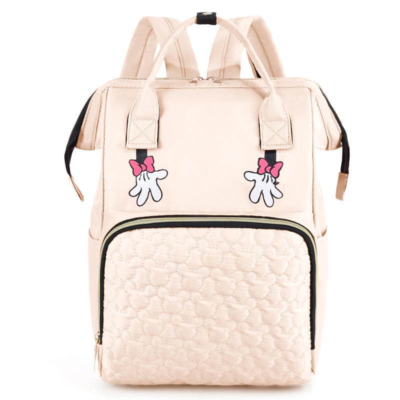 Customized Name Large Capacity Fashion Backpack Multi-Purpose Mommy Bag Baoma out Storage Maternity Package Organizer