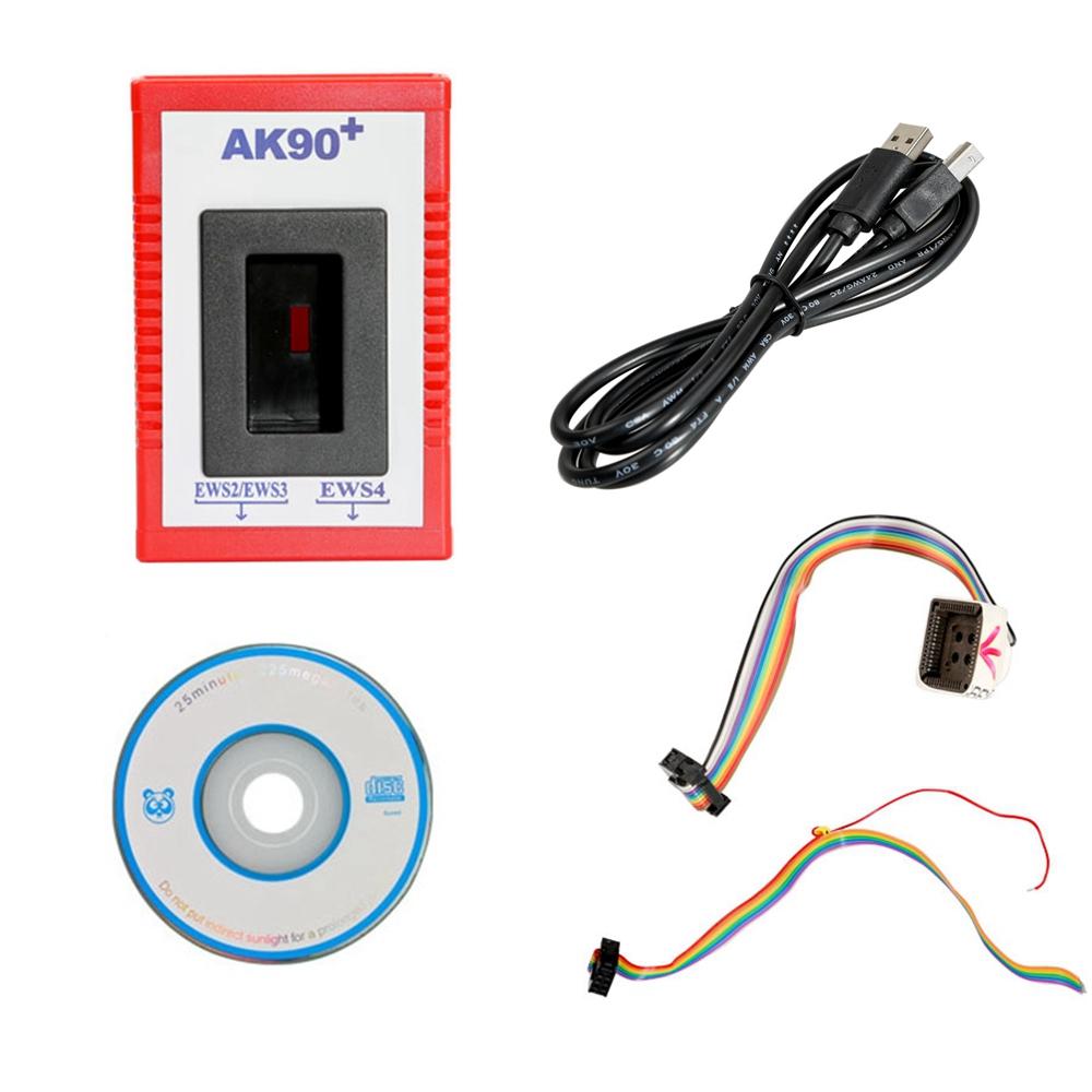 2024 Newest AK90+ Key Programmer For BMW EWS2/3/4 Key Code Reader V3.19 Newest Version AK90 Key Maker For BMW Programming Tool