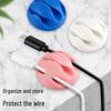 Desktop Cable Organizer and Earphone Storage Clip