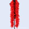 Feather Boas With Heart Rimless Sunglasses - 2M/6.6ft Feather Boa For Women - Ideal For Dancing, Wedding, Party, Cosplay