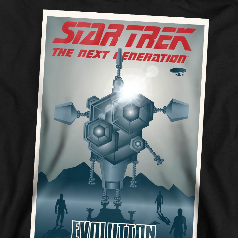 STAR TREK Унисекс для взрослых The Next Generation Сезон 3 Эпизод 1 Толстовка