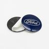 DEFY5 4pcs 56MM Car Wheel Center Hub Cap Badge Emblem Decal Wheel Sticker For Ford Focus Mondeo Ecosport Ranger Fiesta Kuga Mustang