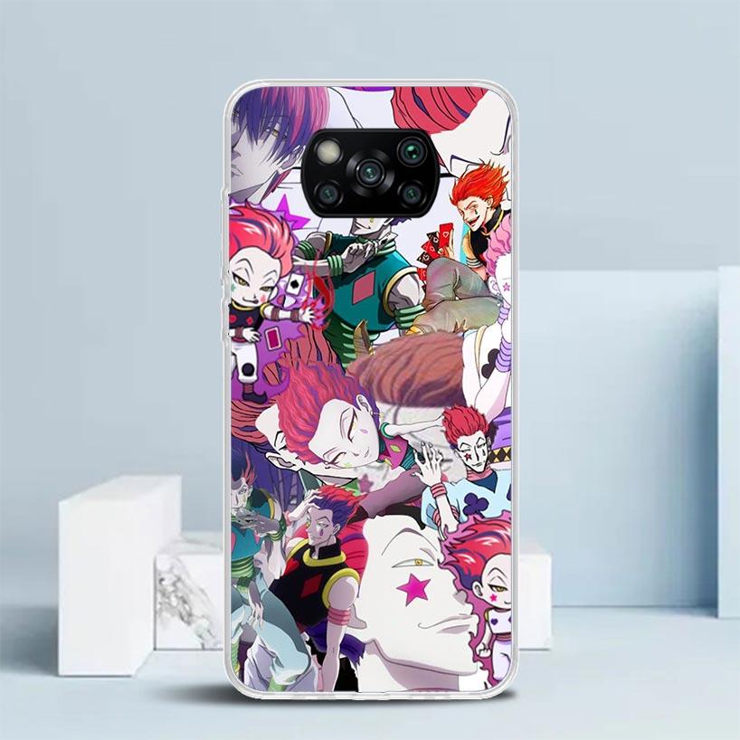 Чехол для телефона HunterX Hisoka для Xiaomi Poco F7 Ultra X5 X6 X7 Pro M7 Redmi 15C 15 13C 13 12C 12 10C 10 10A 9 9C 9A 9T Poco X