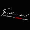 Sports Mind Letters Car Hood Bonnet Headlight Decals Sticker Decor for Suzuki