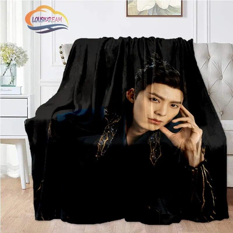 Hot Tv Love Between Fairy and Devil Blanket Cang Lan Jue Dong Fang Qing Flannel Bedroom Bedding Sofa Soft Bedspread