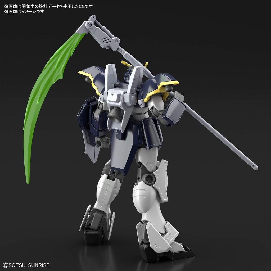BANDAI SPIRITS HGAC Новый мобильный отчет Gundam W Gundam Deathscythe масштабная пластиковая модель 1/144 с цветовой кодировкой