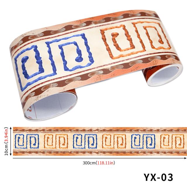 Съемный бордюр для пола, самоклеящиеся наклейки на плитку, пилинг-палка для гостиной, водостойкий настенный декор, линии, наклейки для кухни, ванной комнаты