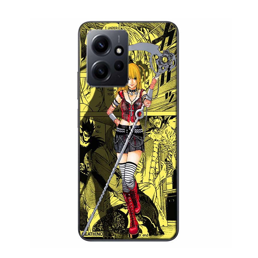 Anime Death note Amane Misa Phone Case For Redmi 12 13C 12C 15C 9 10 10C Note 13 Pro Plus 14 15 Pro 9T 9C 9A TPU Soft Cover Clea
