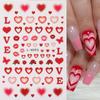 Nail Art Stickers Love Letters Love Letters Envelopes Sexy Lips Rose Balloons Nail Stickers