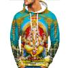 Модные толстовки с принтом индуистского бога Шивы для мужчин и женщин, повседневные 3D-толстовки, уличные спортивные свитера с длинным рукавом