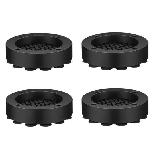 4 шт. амортизирующие коврики для ног, шумоподавление, противоскользящая круглая стиральная машина, мебельная кровать