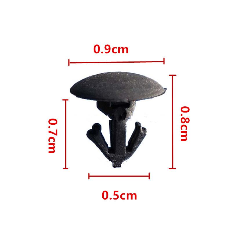 Honda Car Sealing Strip Clip for Accord, Civic, Odyssey - Nylon Material