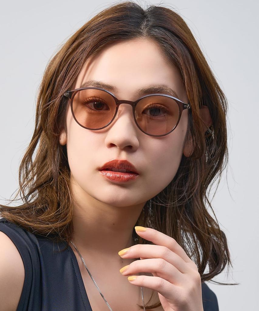 Солнцезащитные очки UNITED ARROWS SUNGLASSES United Arrows Унисекс Защита от УФ Стильные [Zoff] В стиле Бостон (коричневый (чистый)) Женские Мужские [ZJ241G01_42A1