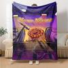 Plants Vs. Zombies Personalized Text Blanket Lightweight Personalized Blanket Soft Cozy Suitable for Living Room Seaside Bed Chair