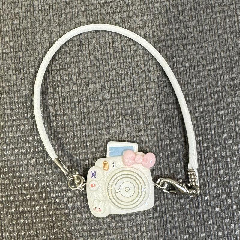 Мультяшный кукольный домик Kawaii Mini Bow Camera Model Подвеска для плюшевых кукол, украшение на шею, аксессуары