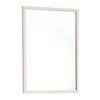 LIXIL INAX Refla Mirror with Wooden Gloss White 1-sided Frame, MNS-451K-F/YS