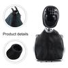 For Ford For KUGA 2008-2012 For C-MAX 2008-2010 GB64637AA 8V4R7P002KB 6 Speed Gear Shift Knob Shifter Lever Gaiter Boot
