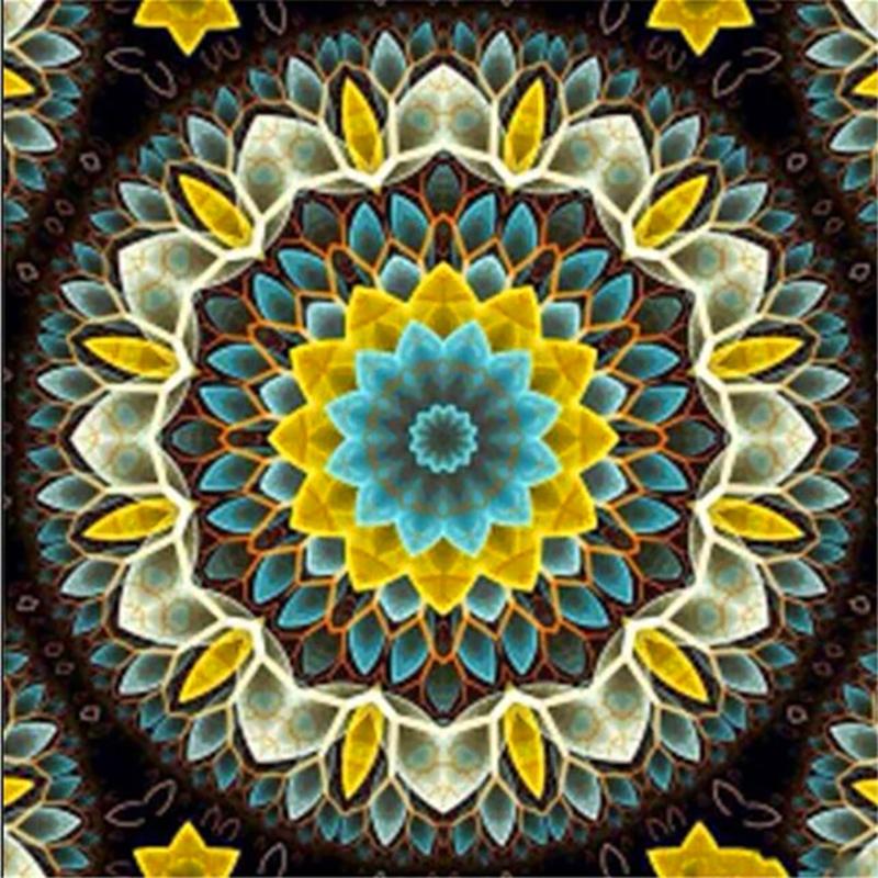 5D алмазная живопись Мандала цветок DIY полный круглый стразы дрель наборы для вышивки крестиком Алмазная вышивка подарок на Новый год