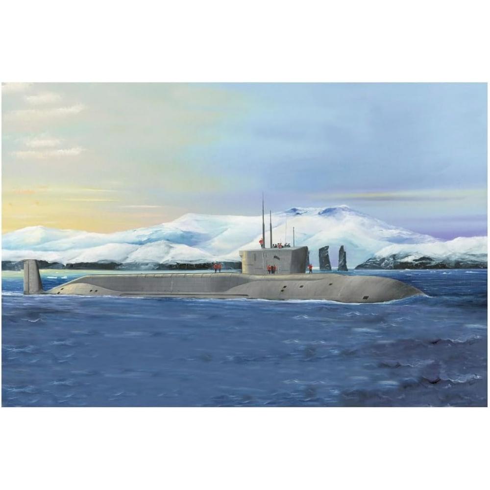 Hobby Boss 1 350 Серия Подводные лодки Военно-морской флот России Атомная подводная лодка типа «Волкей» Пластиковая модель