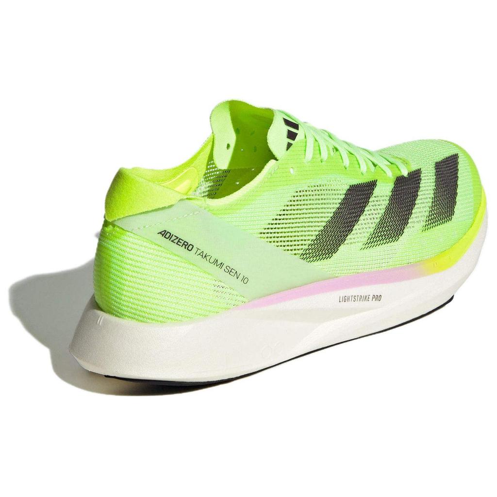 adidas Adizero Takumi Sen 10 Зеленая Искра Аврора Металл. Lucid Lemon Женский IG8206