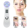 EMS Facial Lift Massager 5 Color LED Facial Beauty Device Microcurrent Rejuvenation Wrinkle Removal Reduction Beauty Device