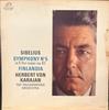 LP Record JEAN SIBELIUS - HERBERT VON KARAJAN - Symphony No. 5 In E Flat Major. Op. 35922 Angel Records 1961 US Classical Used