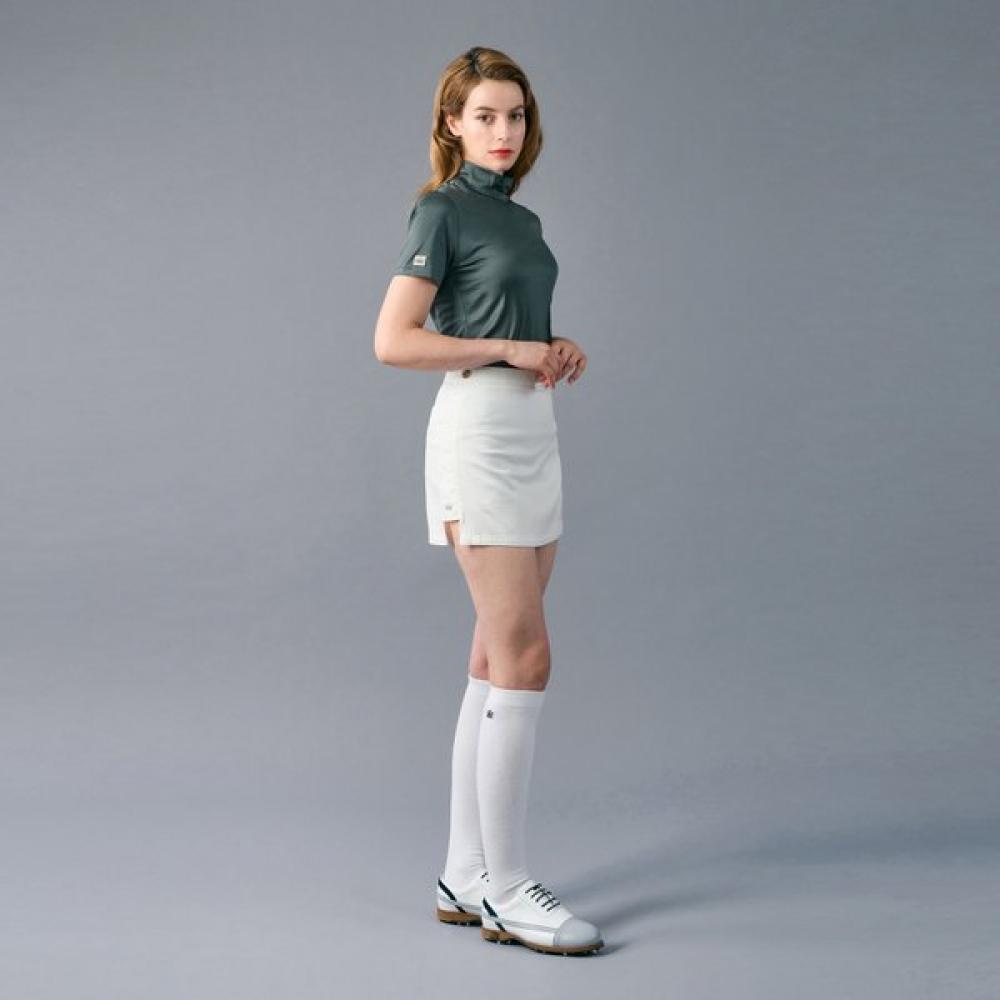 LAmbdA Women A Line Golf Skirt Ivory 0220