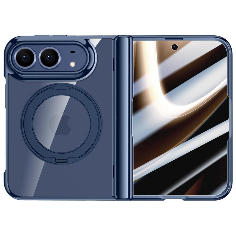 Применимо к Apple iPhone ultra складной экран чехол для мобильного телефона новый магнитный всасывающий вращающийся кронштейн прозрачная защита от падения