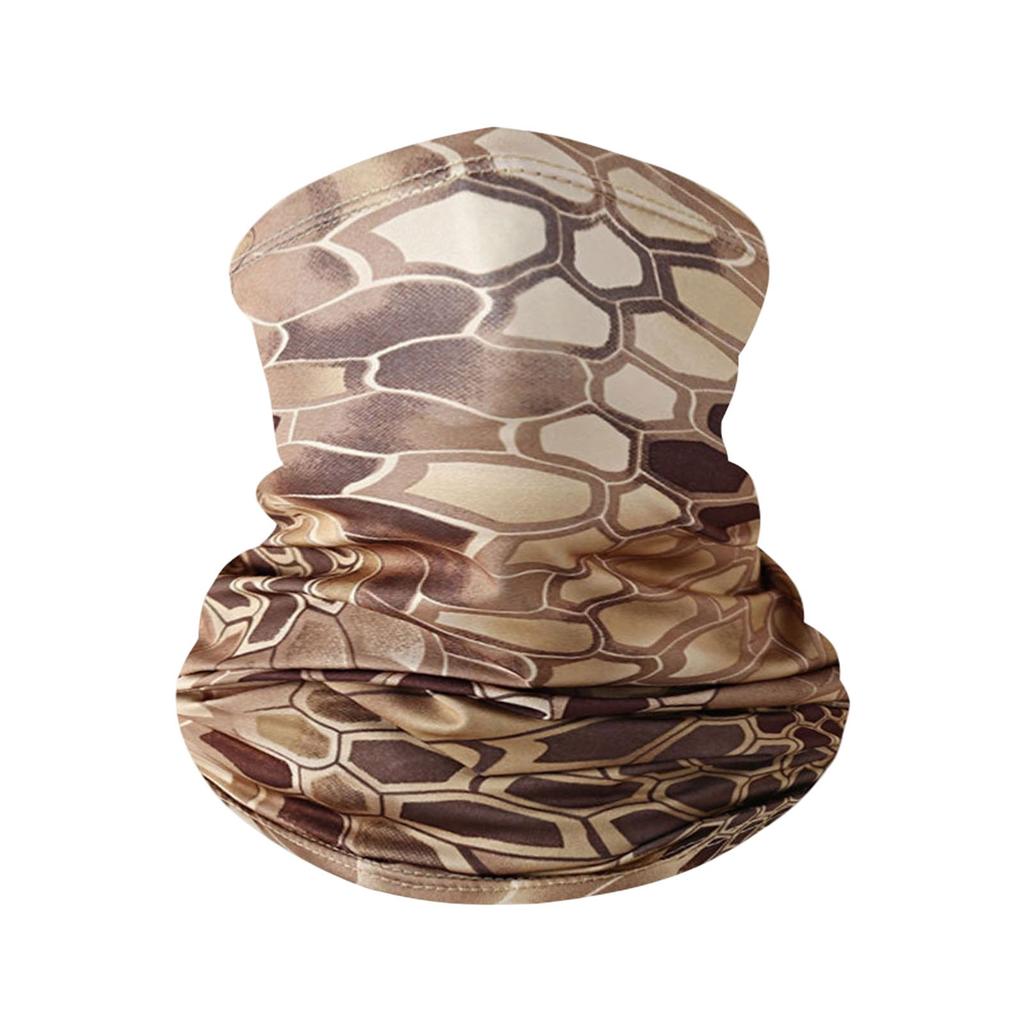 Летняя солнцезащитная маска для езды на велосипеде, для рыбалки на открытом воздухе, для защиты от ультрафиолета, камуфляжный принт, платок на голову, солнцезащитный шейный платок