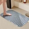 ПВХ Противоскользящий Коврик для Ванной Комнаты, Коврик для Пола в Душе и Ванной Комнате, Коврик для Пола в Ванной, Бытовой Противоскользящий Коврик для Туалета