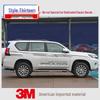 Toyota Prado 10-22 Модели Автомобильная Полоса на Кузов Наклейка на Поясную Линию.