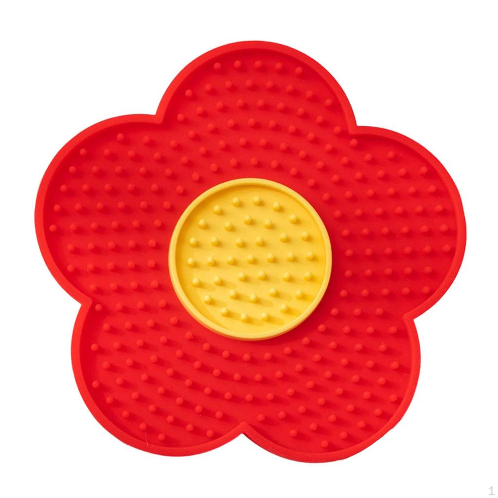 Dog And Cat Lick Mat with Suction Cups, Puppy Bowl, Peanut Butter Pad, Mat, Slow Feeder