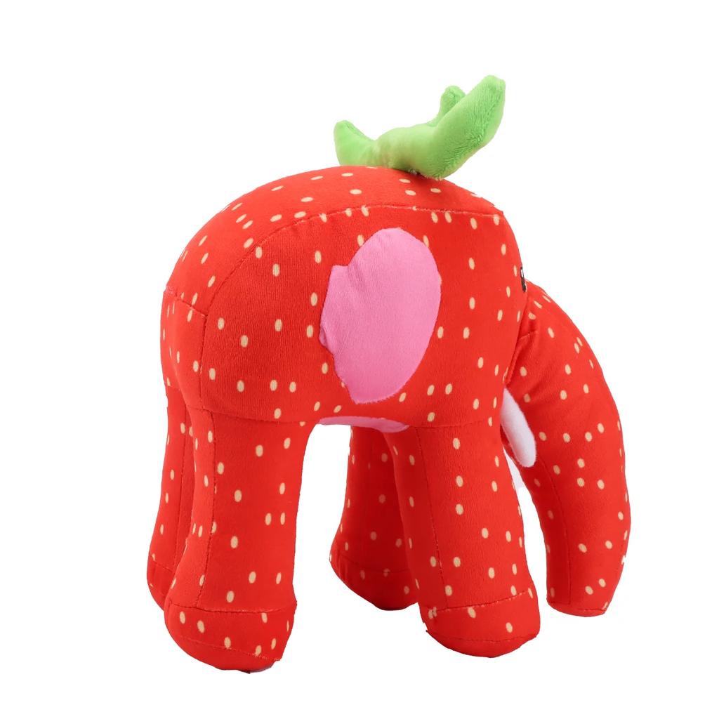 Kawai Steal A Brainrot Esok Sekolah Plush Strawberry Elephant Stuffed Doll Steal a Brainrot Plush Anime Activity Toy Fans Present