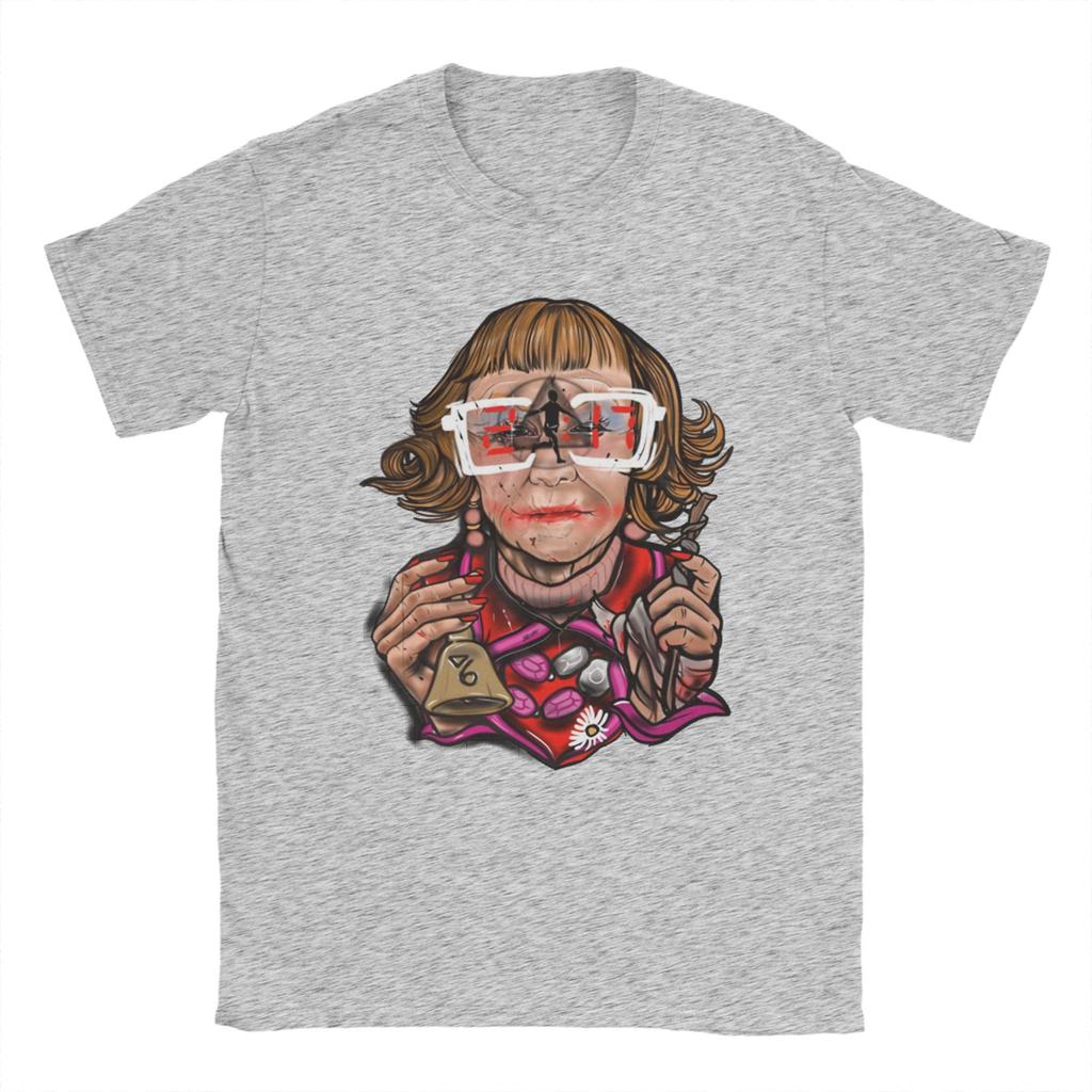 Weapons Movie Gladys T Shirt Men 100% Cotton Novelty T-Shirts Crew Neck Tees Short Sleeve Clothing Plus Size