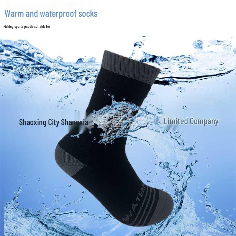 Водонепроницаемые дышащие уличные носки для кемпинга, катания на лыжах, пеших походов и дайвинга