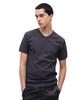 AVIREX DAILY RIB V-NECK TEE 6143501 men's XL charcoal