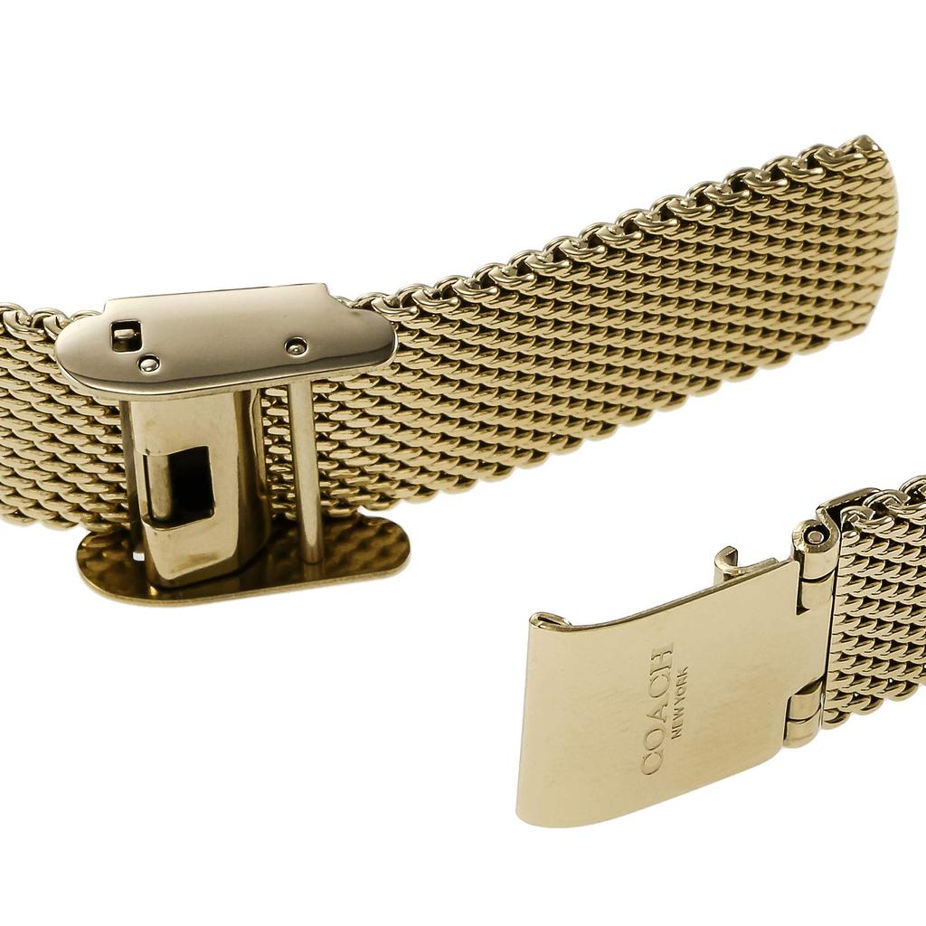 PERRY Silver Dial Stainless Steel Quartz 28MM Watch 14503521 Gold [Coach] Women's [Item]