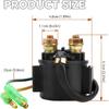 Starter Solenoid Relay For Honda TRX250 250Ex Recon 250 Fourtrax 300 350 Honda 400Ex / Kawasaki KZ440 KZ250 LTD Ducster KLT200 KZ400 250 550 650 700