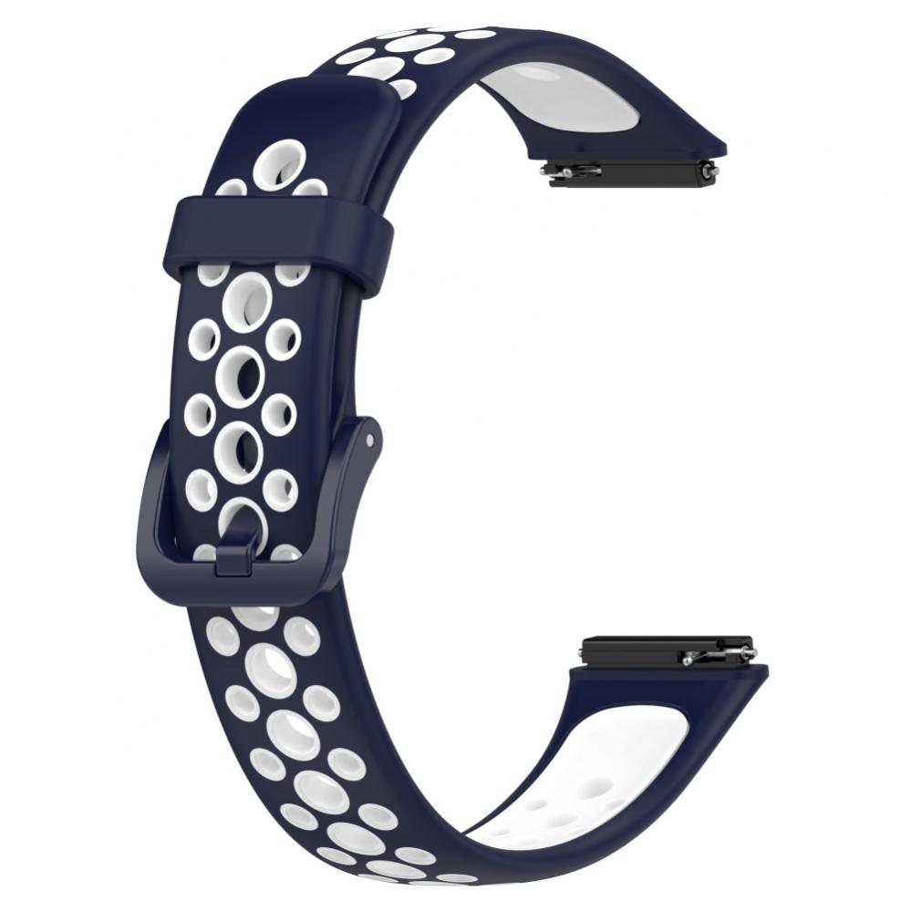 Силиконовый ремешок для часов для Huawei Band 7, двухцветный дышащий сменный ремешок, ремешок для часов, браслет для Huawei Band 7, ремешок для часов