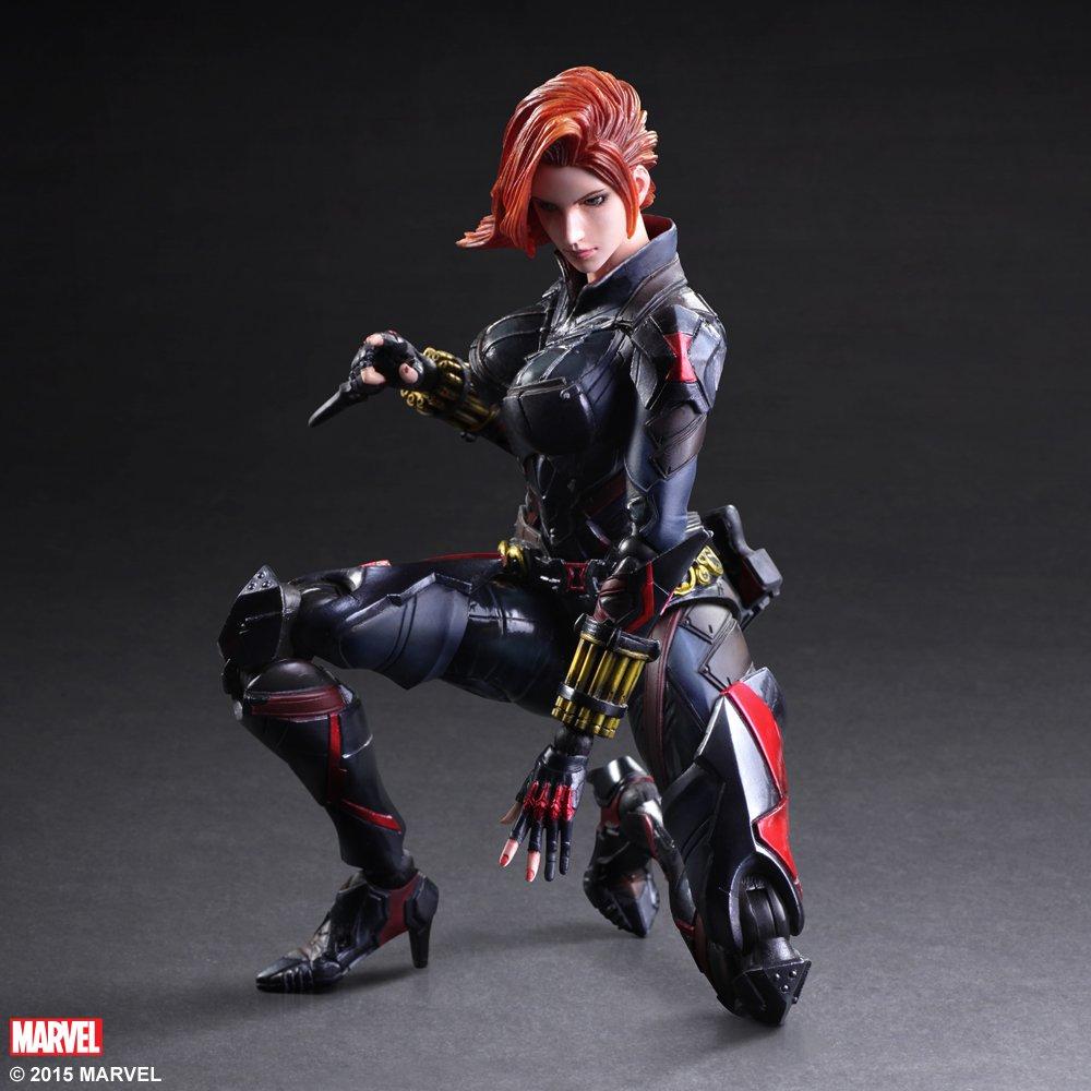 MARVEL UNIVERSE VARIANT PLAY ARTS Kai Черная Вдова ПВХ раскрашенная экшн-фигурка