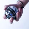 Светодиодный мяч для запястья Power Trainer Ball с автозапуском, гироскопический тренажер для рук, тренажер для предплечья, Power Wrist Gyro Ball, спортивное оборудование для фитнеса