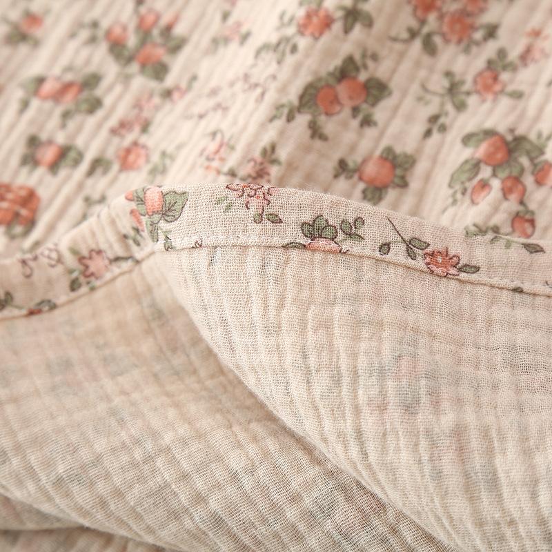 Summer Cotton Nightgowns for Women Short Sleeves Pajamas Soft Yarn Loose Pullover Nightdress