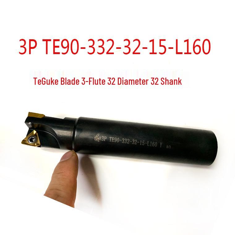 Держатель фрезы торцевой 90° с квадратным плечом TE90-332-32-15-L160 Фреза 3PKT3P