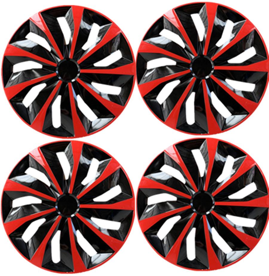 4Pcs/Set Universal Car Wheel Cap 16" Hubcap Wheel Covers Automobile Rim Skin Cover Auto Decoration Accessories
