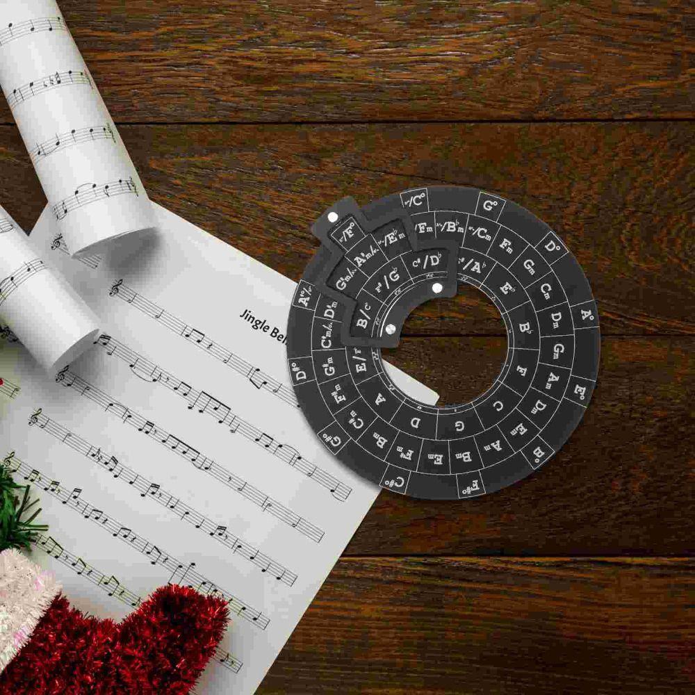 Вращающийся дизайн Гитара Колесо аккордов Алюминий Цинк Цинковый сплав Инструменты для обучения теории музыки Музыкальные инструменты