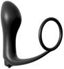 Ass Gasm Vibrant Plug 8.9 X 3.5 Cm Black - Anal Fantasy - Anal Plug