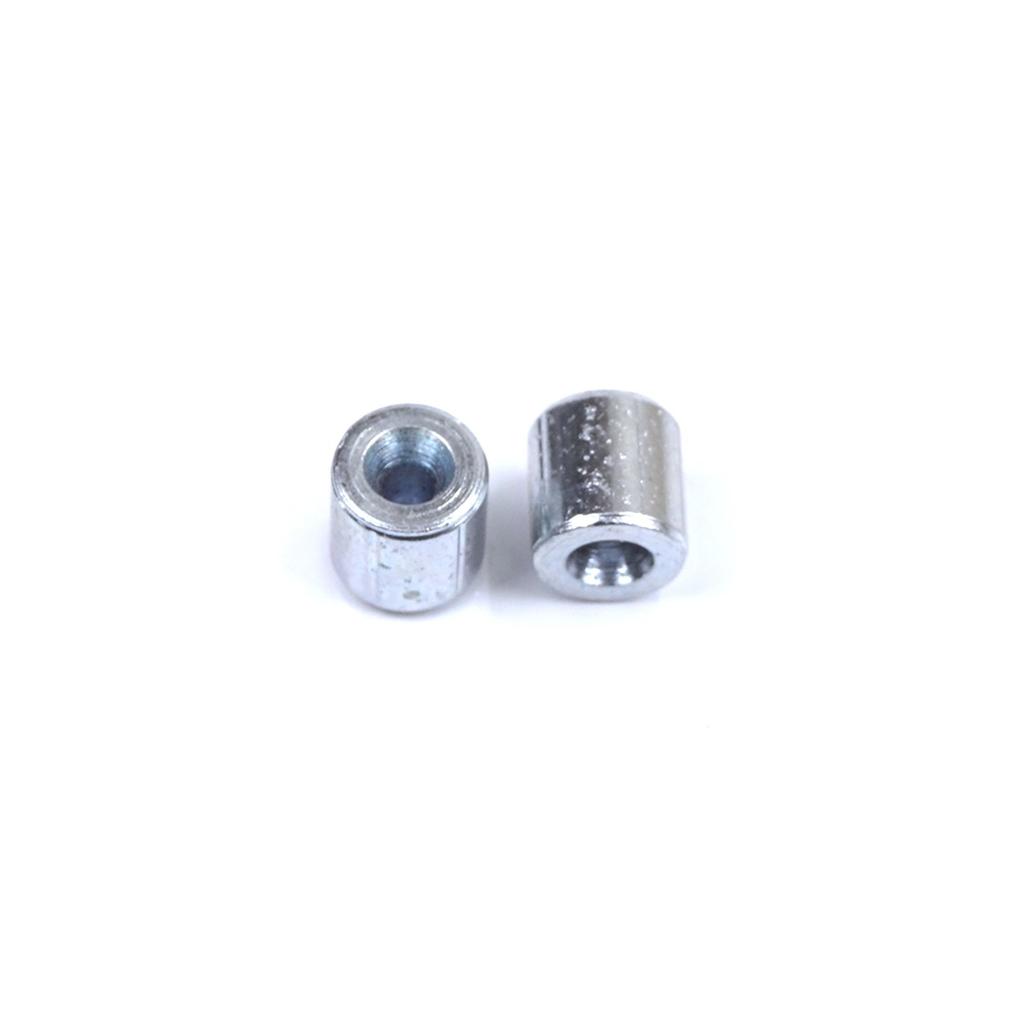 ECR026 100 шт. Ремонт механизма стеклоподъемника автомобиля, стальной трос, концевой фитинг, мягкий штифт, стопорная втулка, заклепка 5x5/1,7 мм