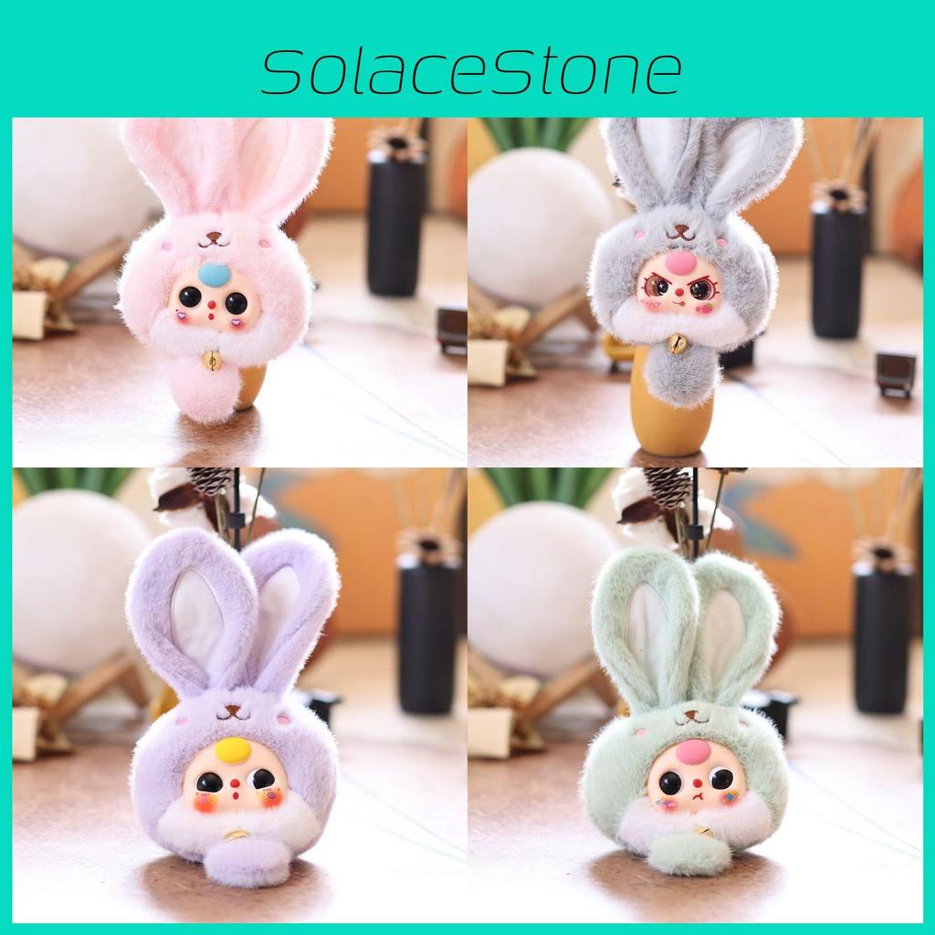 Bunny Adorable Plush Toy Lightweight Key Chain For Backpack Decoration Gift And